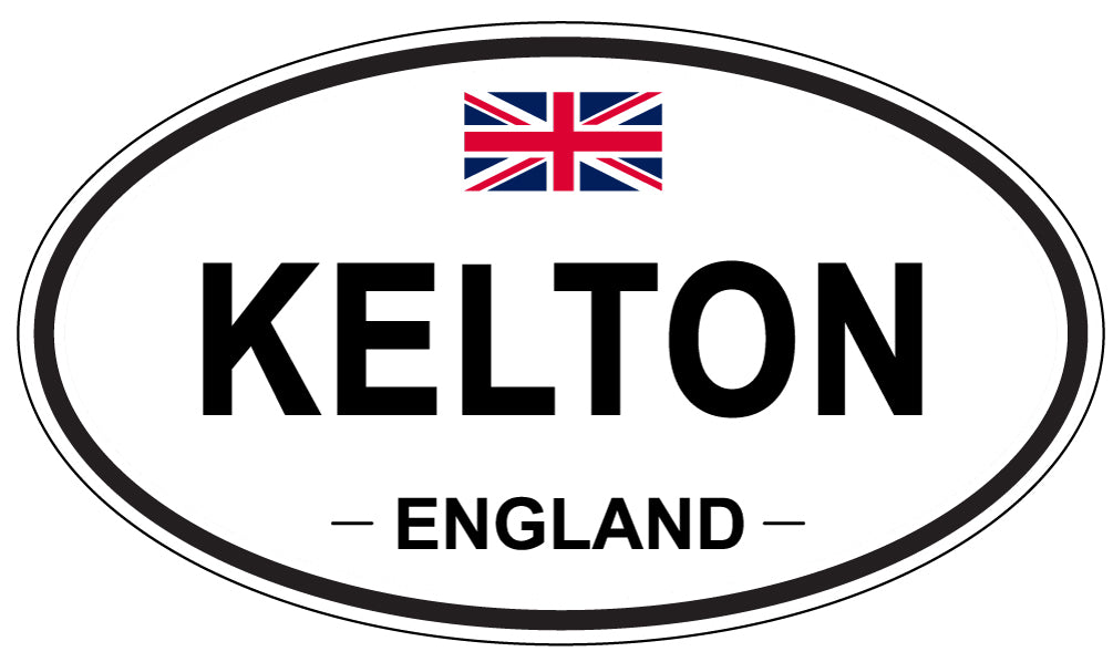 KELTON, England - Oval Magnet