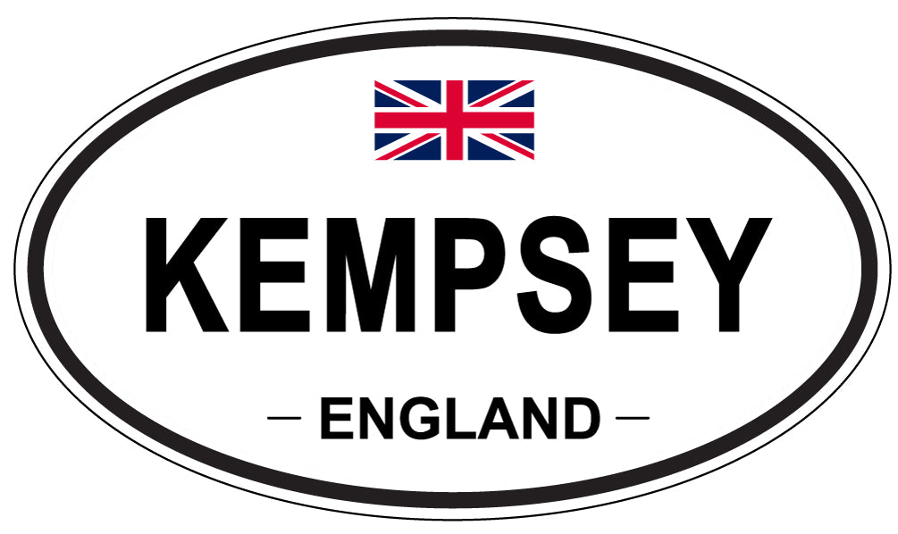 KEMPSEY, England - Oval Magnet