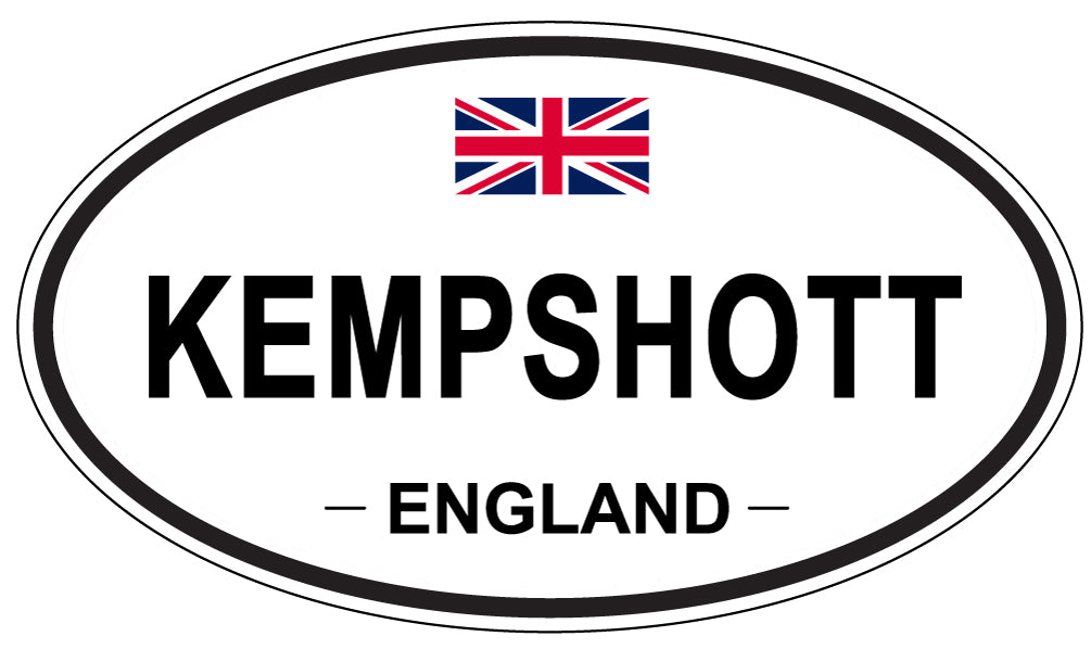 KEMPSHOTT, England - Oval Magnet