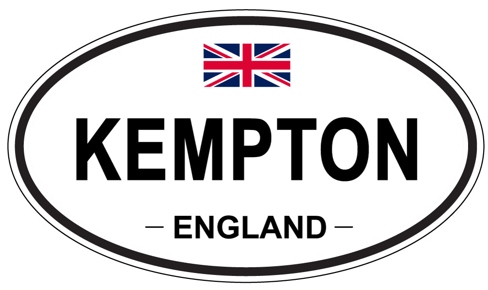 KEMPTON, England - Oval Magnet
