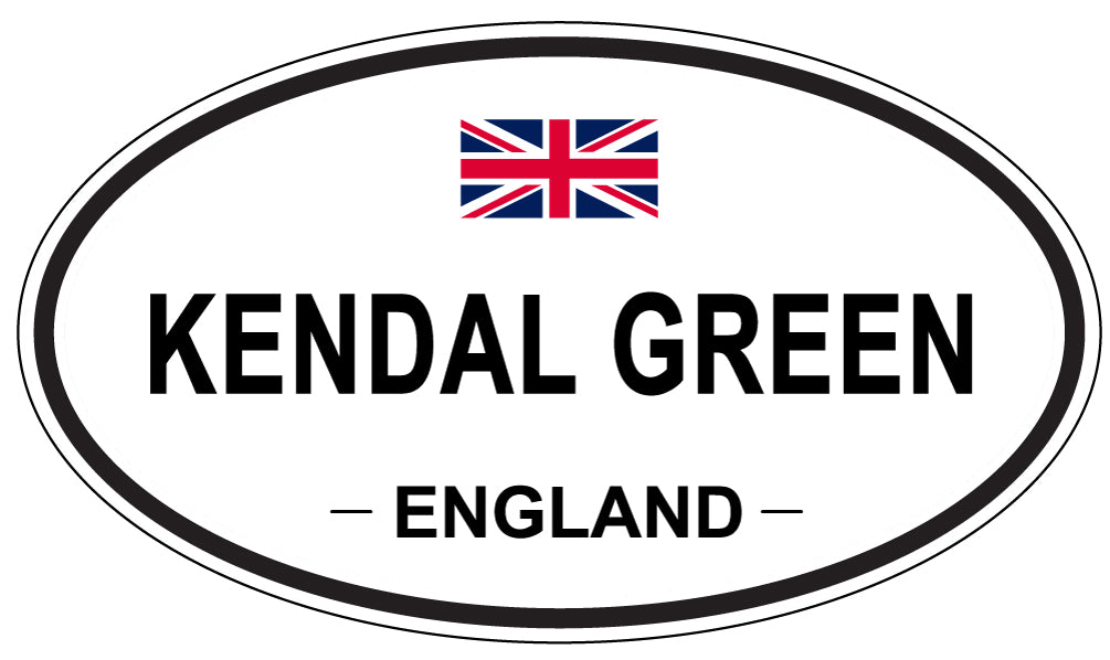 KENDAL GREEN, England - Oval Magnet