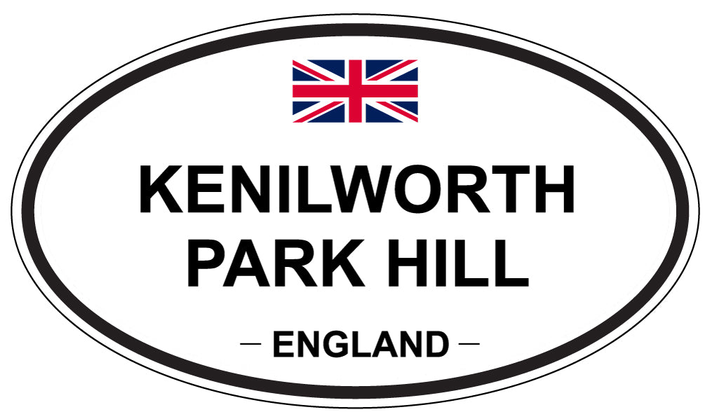 KENILWORTH PARK HILL, England - Oval Magnet