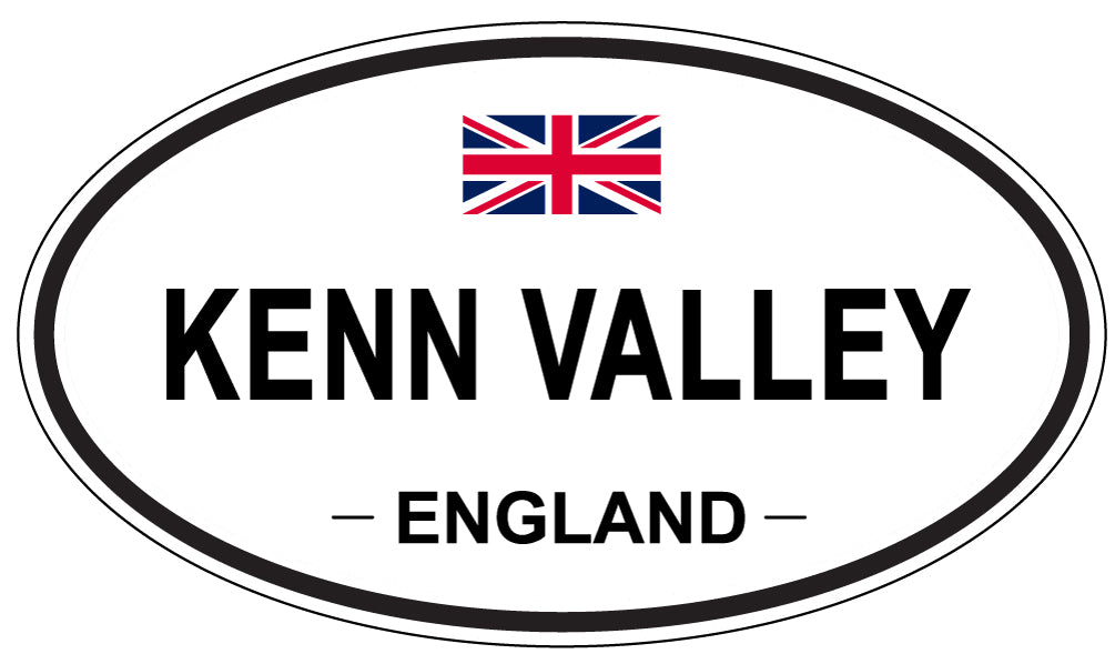 KENN VALLEY, England - Oval Magnet