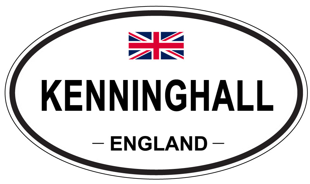 KENNINGHALL, England - Oval Magnet