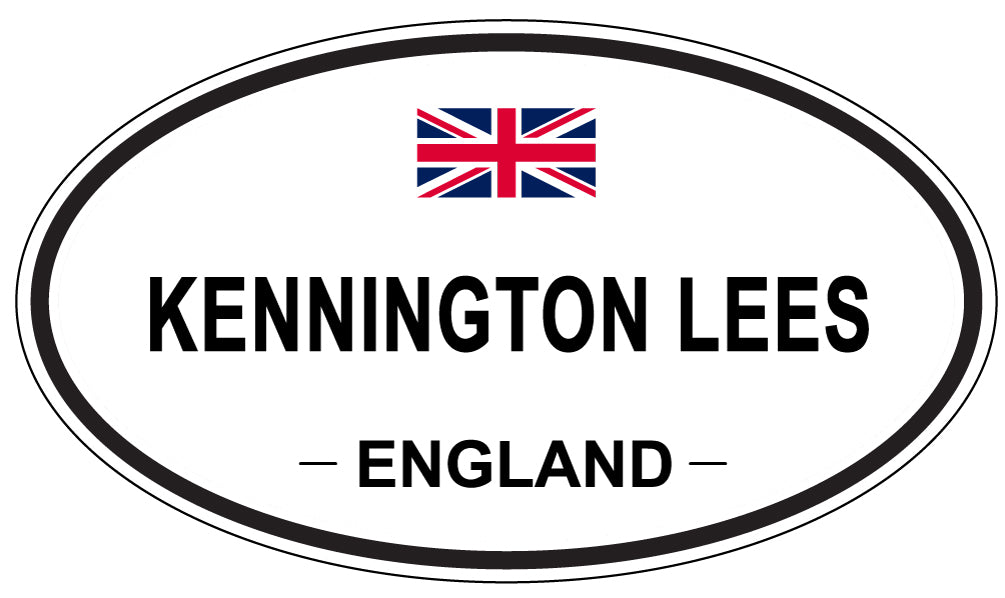 KENNINGTON LEES, England - Oval Magnet