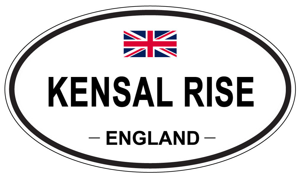 KENSAL RISE, England - Oval Magnet