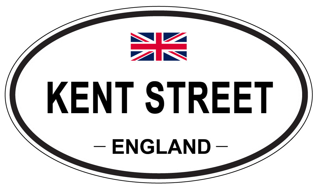 KENT STREET, England - Oval Magnet