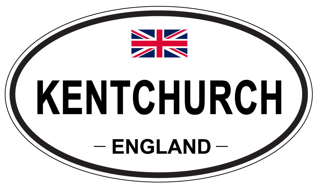 KENTCHURCH, England - Oval Magnet