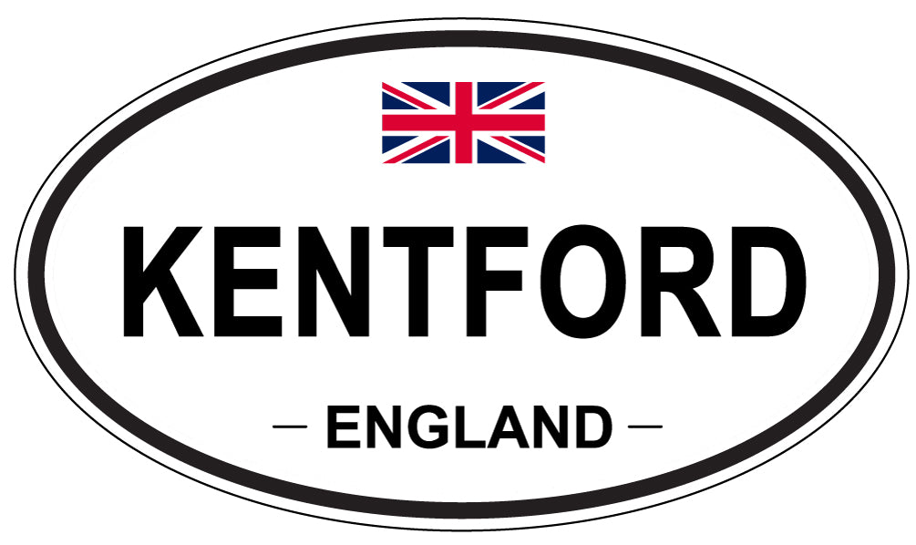 KENTFORD, England - Oval Magnet