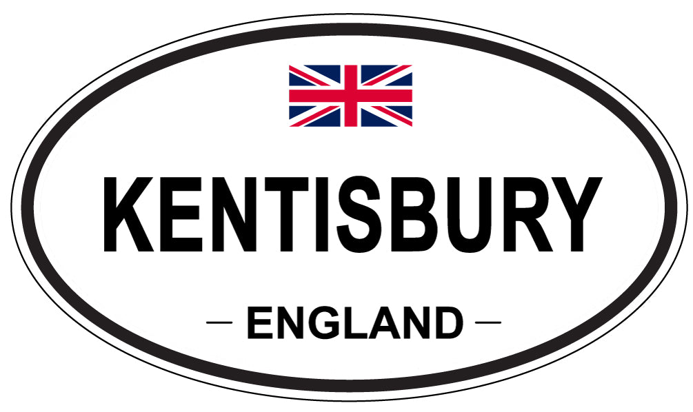 KENTISBURY, England - Oval Magnet