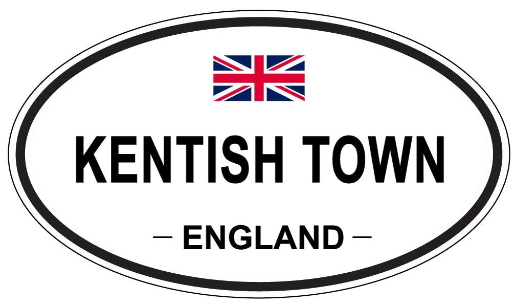 KENTISH TOWN, England - Oval Magnet