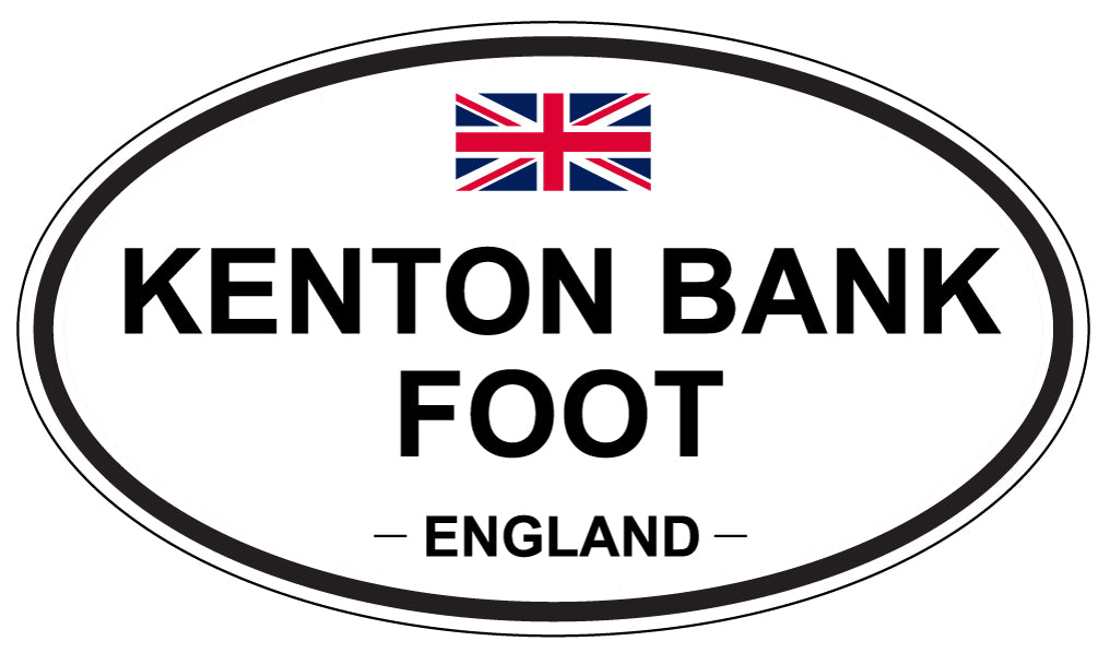 KENTON BANK FOOT, England - Oval Magnet