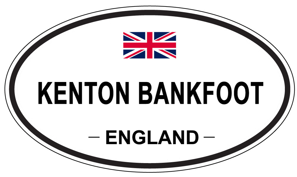 KENTON BANKFOOT, England - Oval Magnet