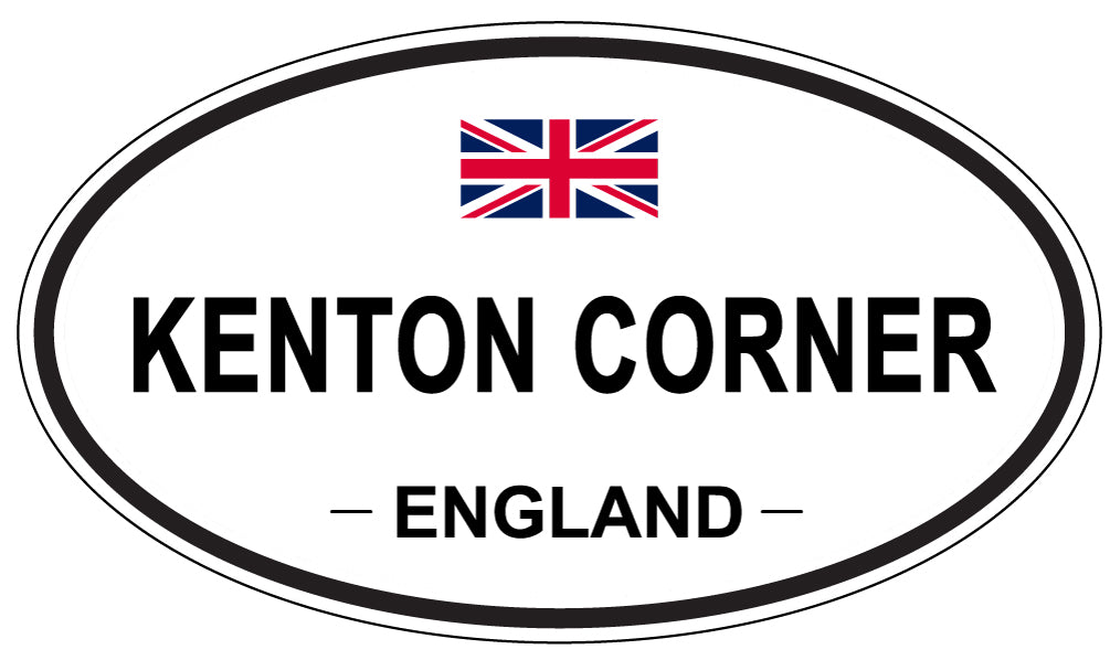KENTON CORNER, England - Oval Magnet
