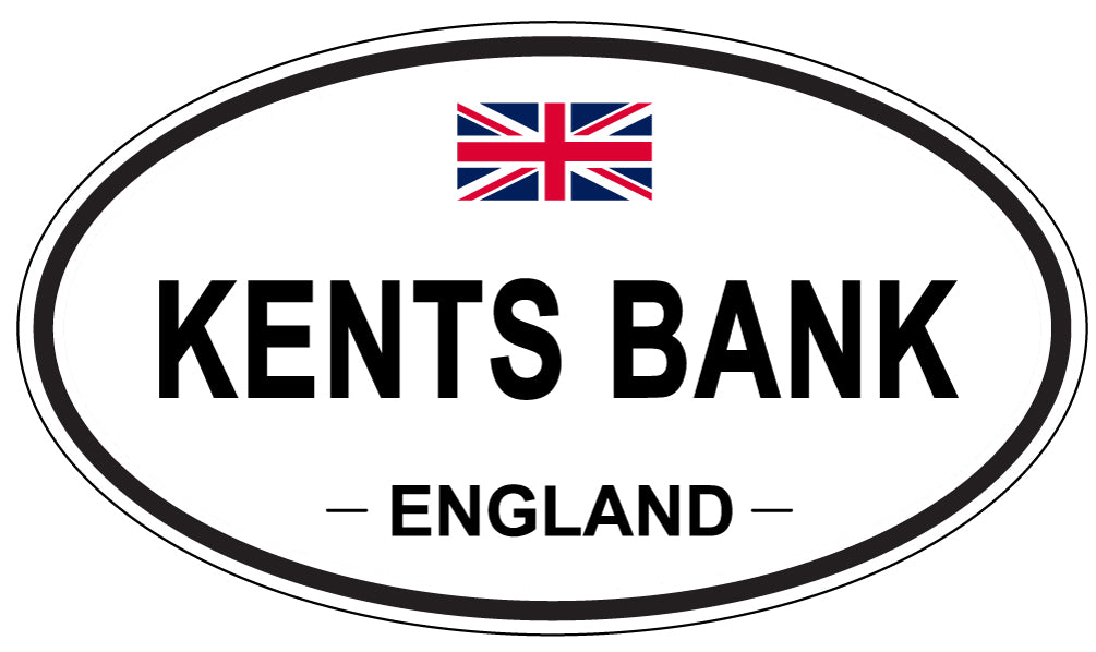 KENTS BANK, England - Oval Magnet