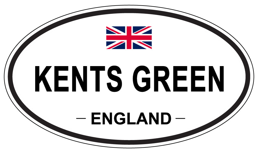 KENTS GREEN, England - Oval Magnet