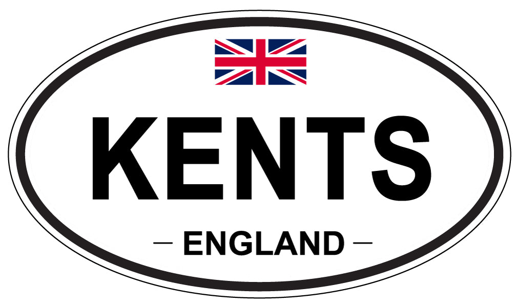 KENTS, England - Oval Magnet