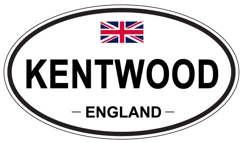 KENTWOOD, England - Oval Magnet