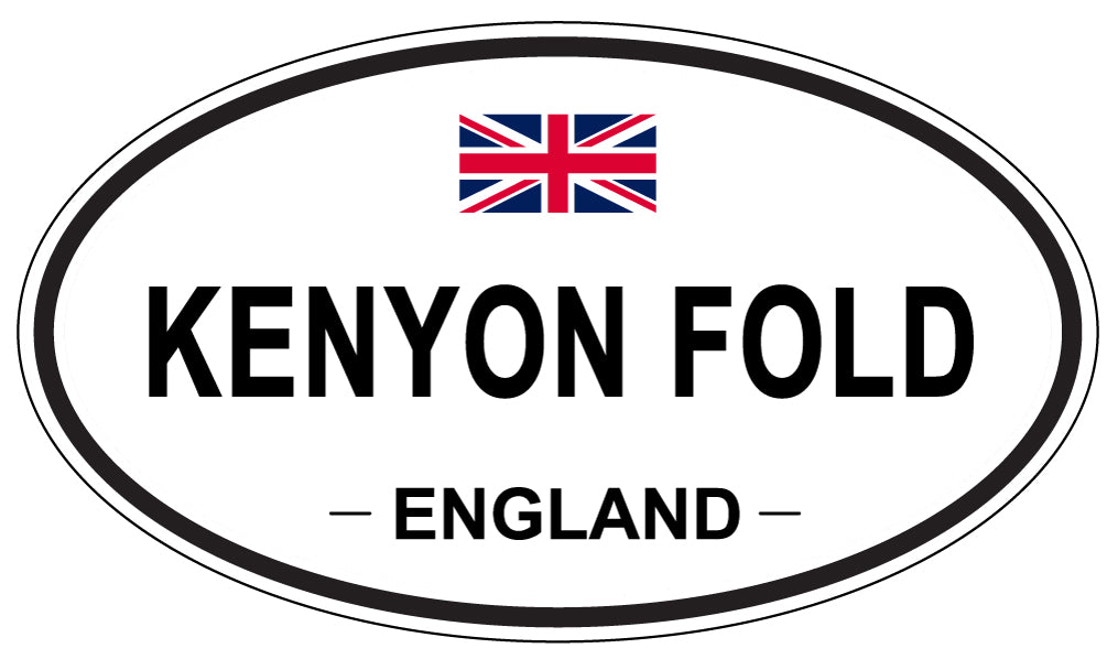 KENYON FOLD, England - Oval Magnet
