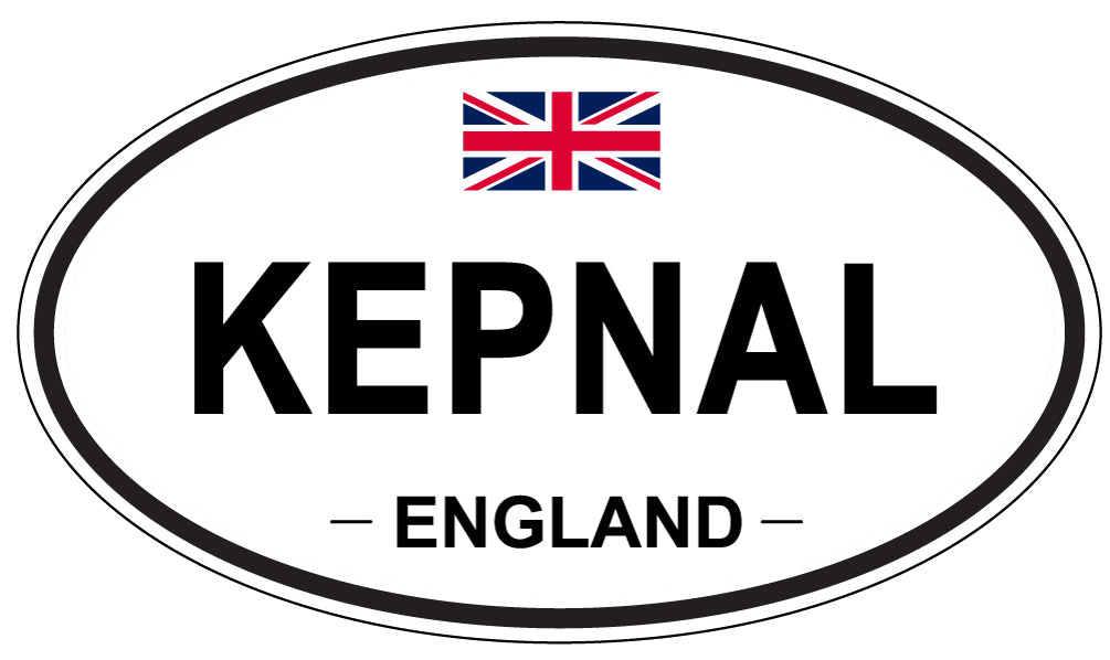 KEPNAL, England - Oval Magnet