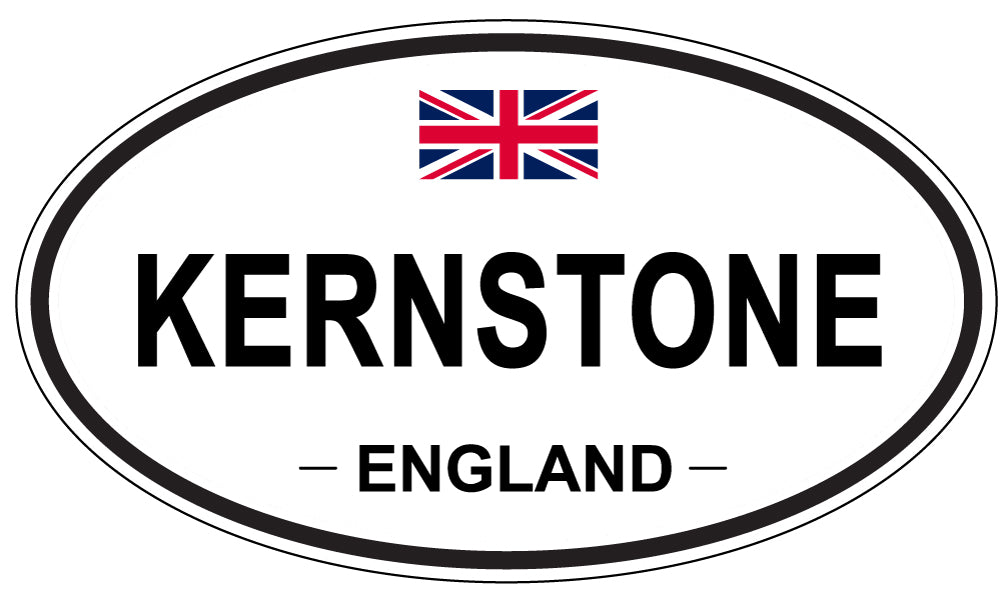 KERNSTONE, England - Oval Magnet