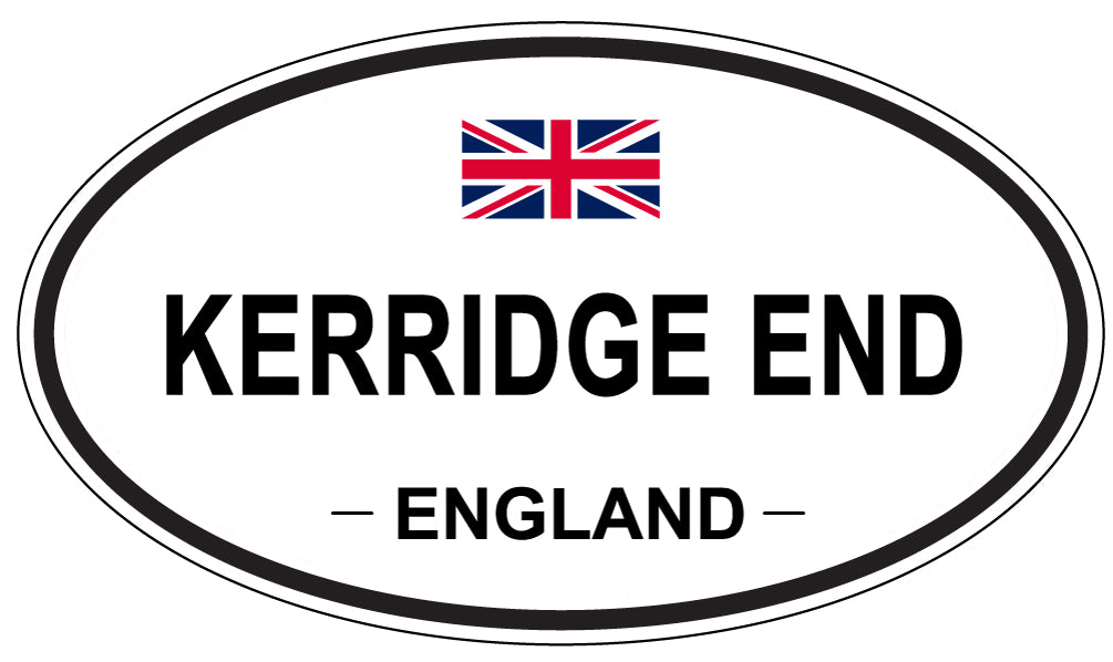 KERRIDGE END, England - Oval Magnet