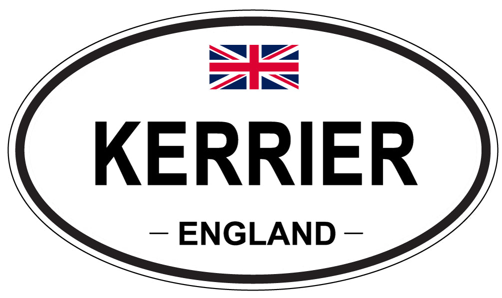 KERRIER, England - Oval Magnet