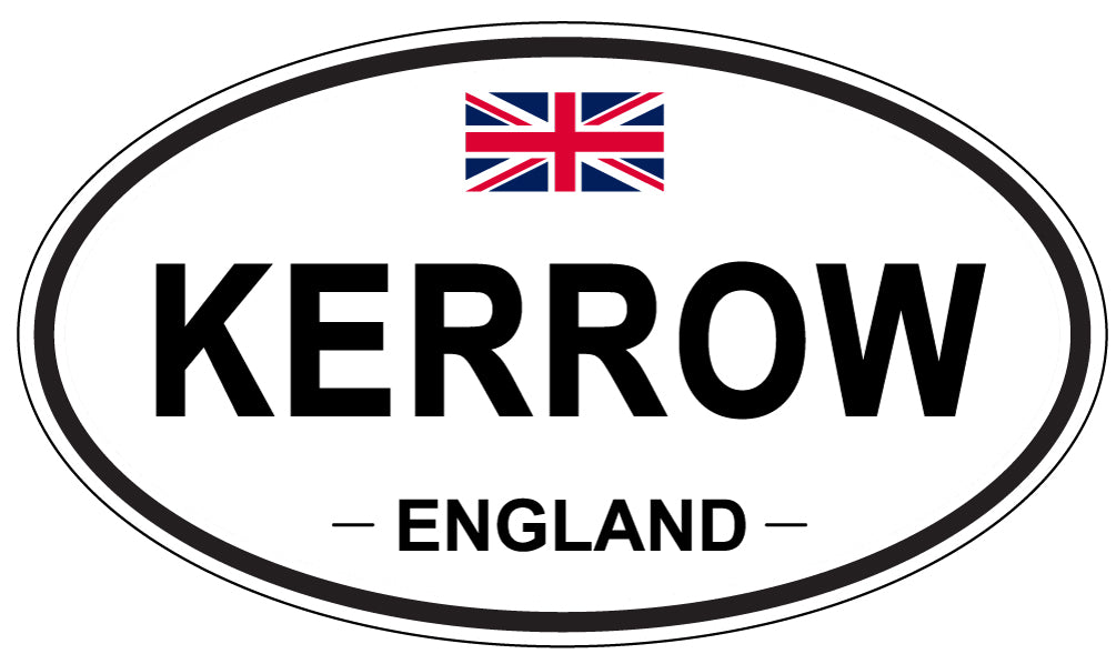 KERROW, England - Oval Magnet