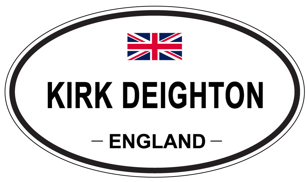 KIRK DEIGHTON, England - Oval Magnet