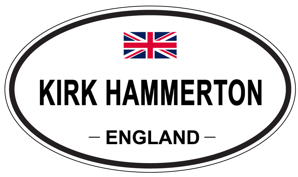 KIRK HAMMERTON, England - Oval Magnet