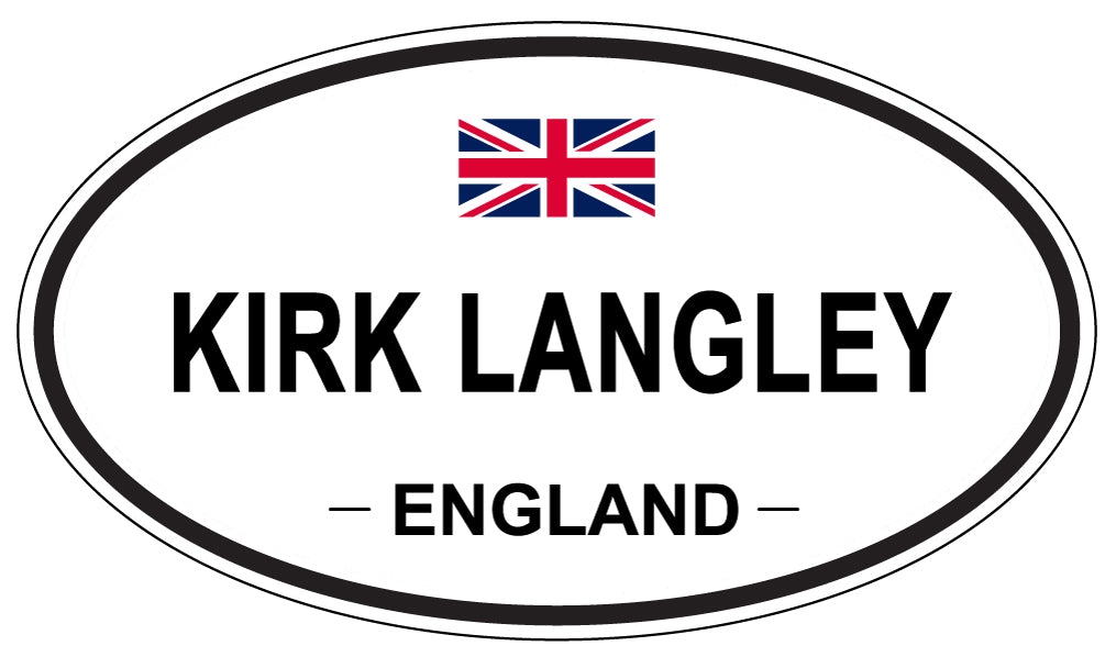 KIRK LANGLEY, England - Oval Magnet