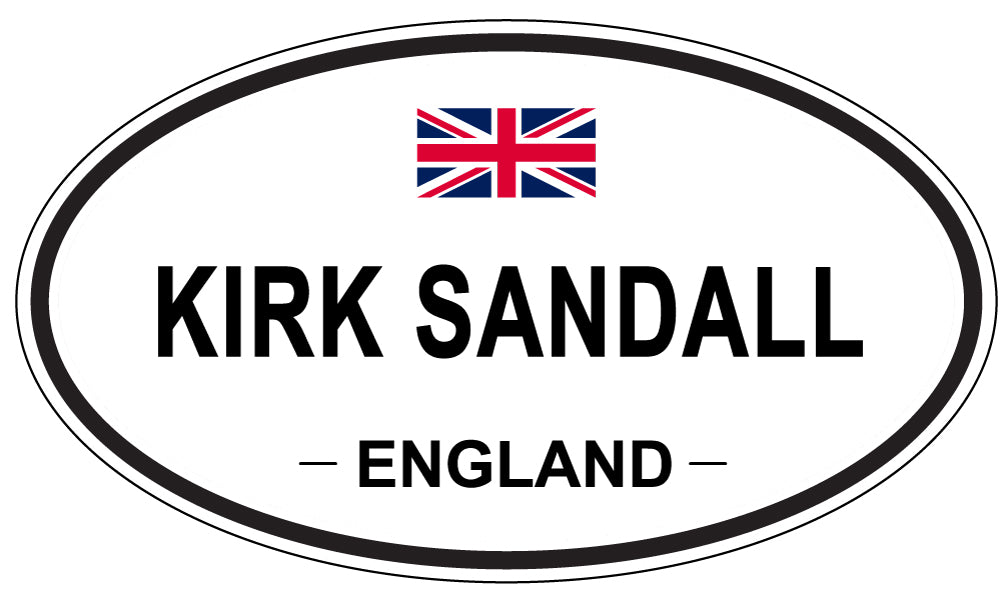 KIRK SANDALL, England - Oval Magnet