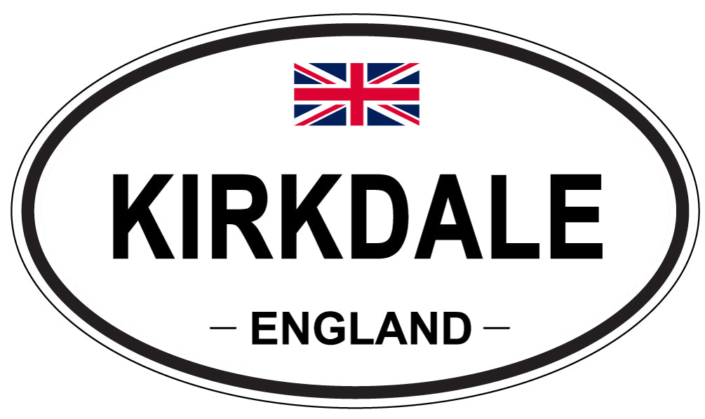 KIRKDALE, England - Oval Magnet