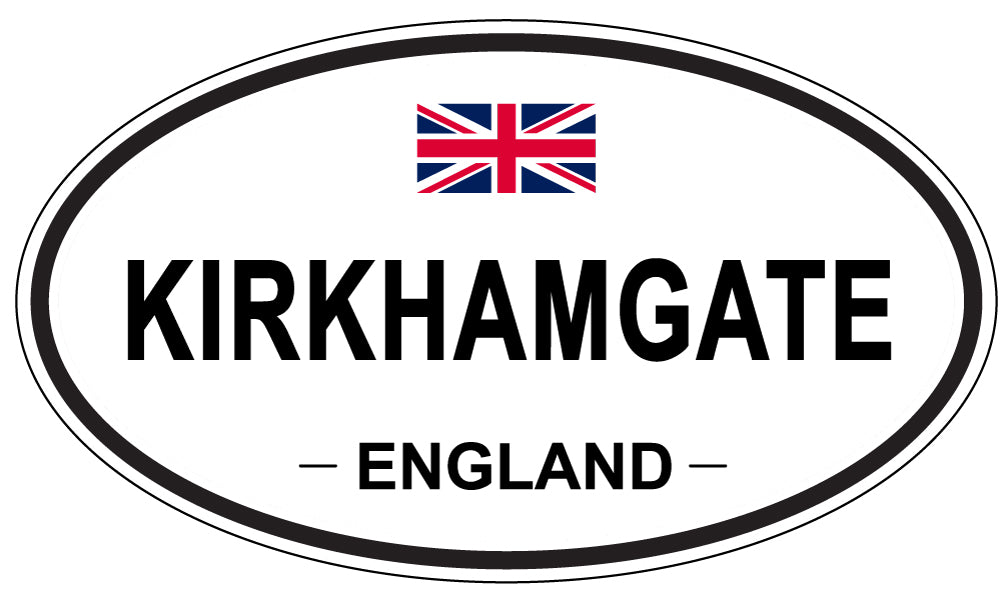 KIRKHAMGATE, England - Oval Magnet