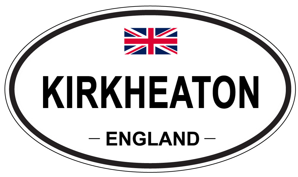 KIRKHEATON, England - Oval Magnet