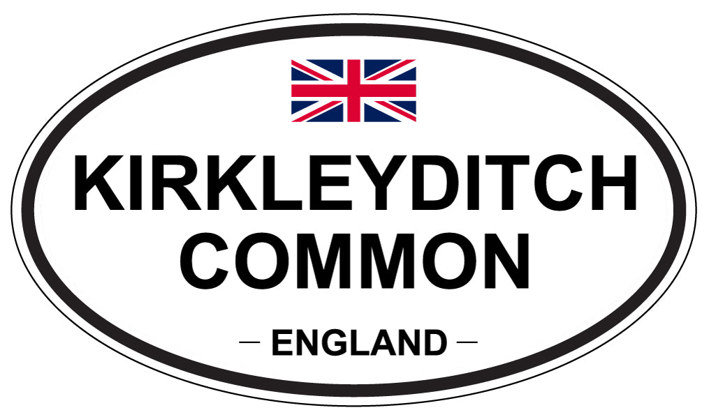 KIRKLEYDITCH COMMON, England - Oval Magnet