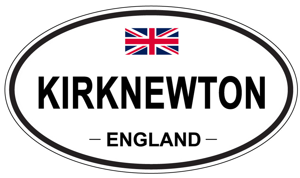 KIRKNEWTON, England - Oval Magnet