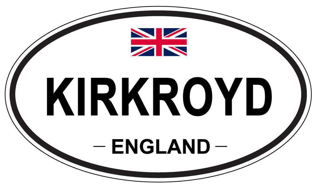 KIRKROYD, England - Oval Magnet
