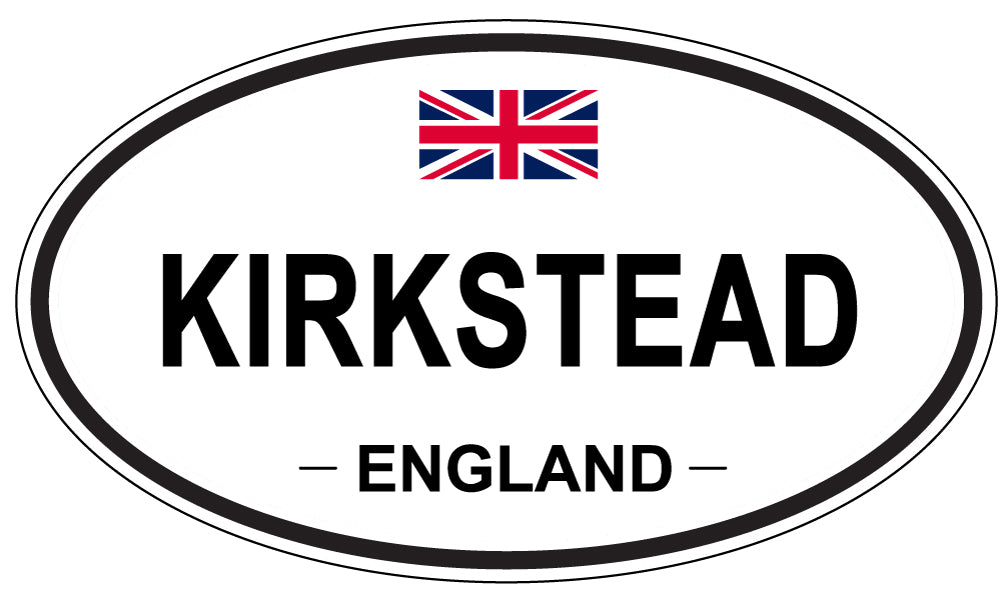 KIRKSTEAD, England - Oval Magnet