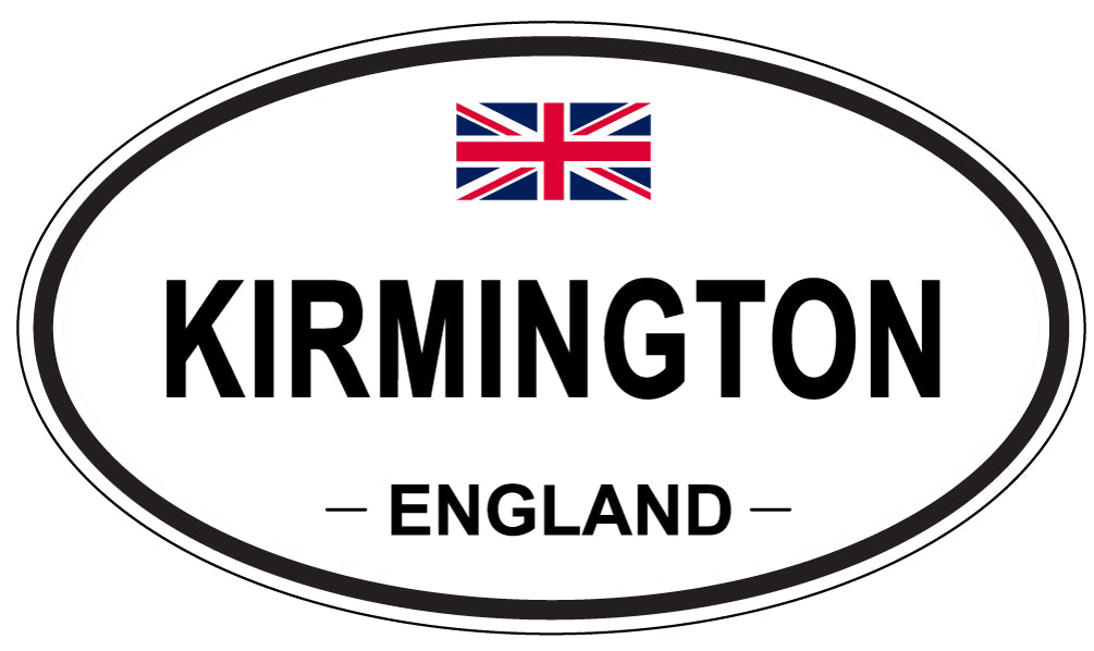 KIRMINGTON, England - Oval Magnet