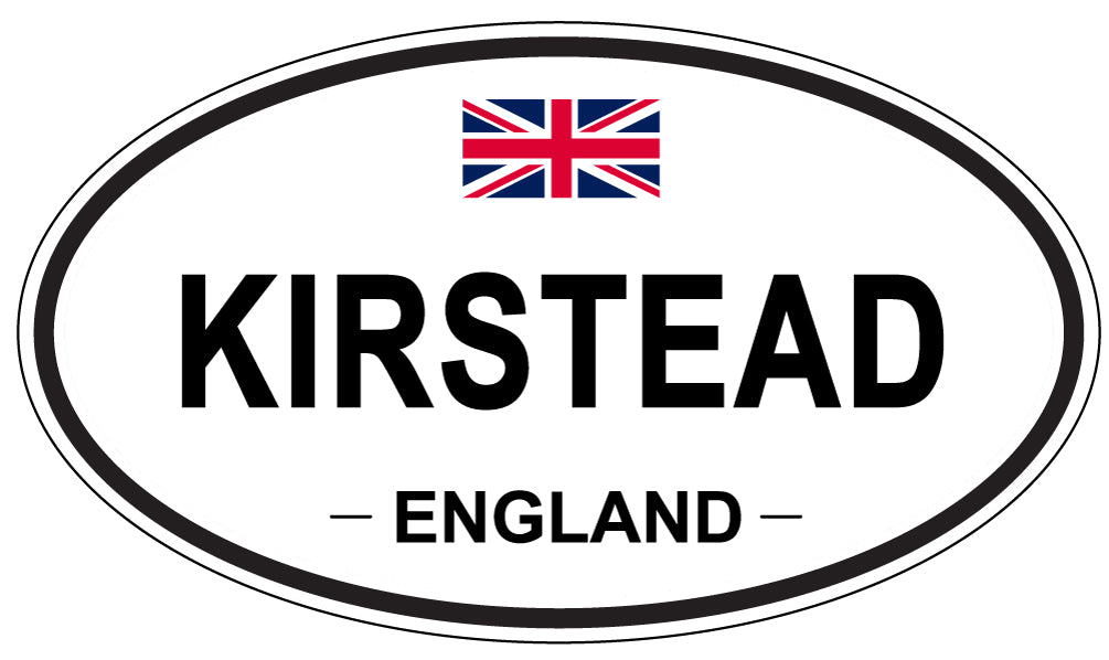 KIRSTEAD, England - Oval Magnet