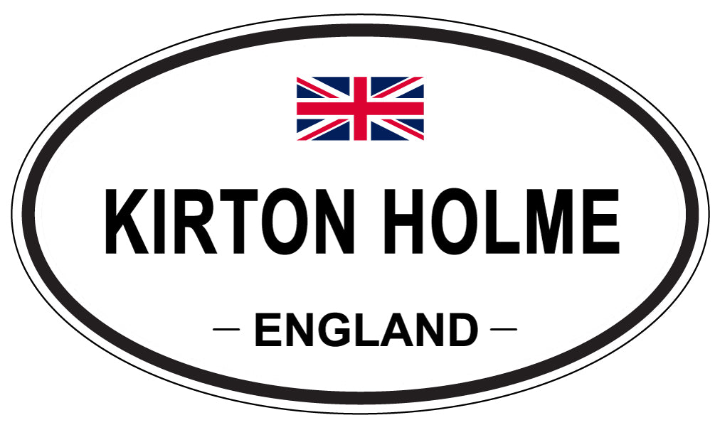 KIRTON HOLME, England - Oval Magnet