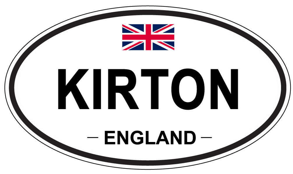 KIRTON, England - Oval Magnet