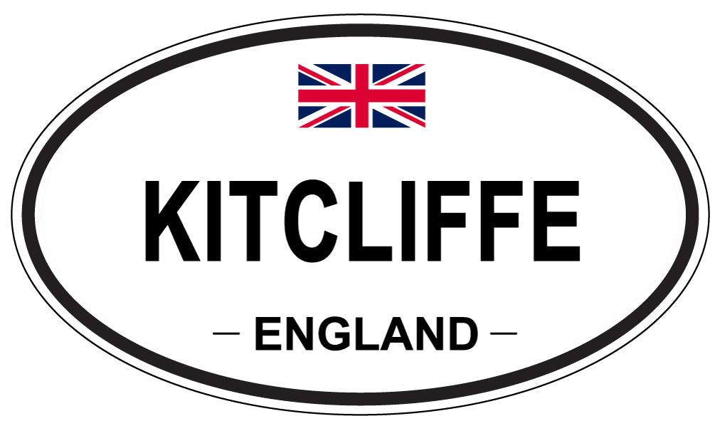 KITCLIFFE, England - Oval Magnet