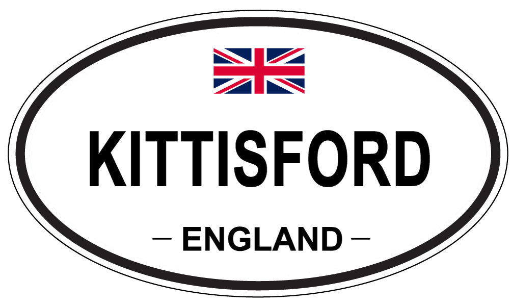 KITTISFORD, England - Oval Magnet