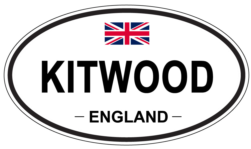 KITWOOD, England - Oval Magnet