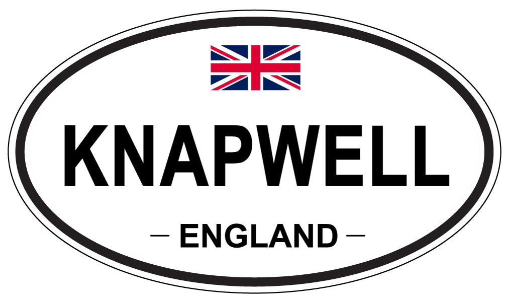 KNAPWELL, England - Oval Magnet