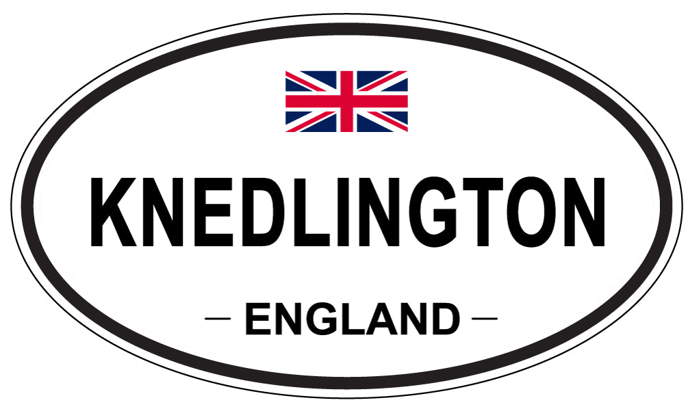 KNEDLINGTON, England - Oval Magnet
