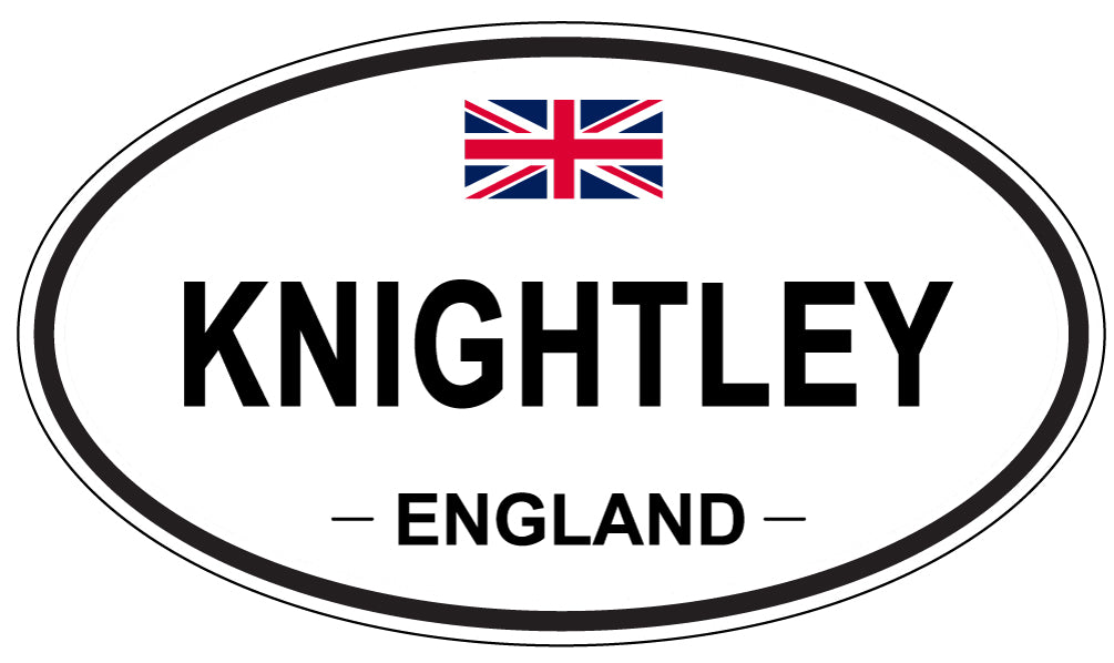KNIGHTLEY, England - Oval Magnet