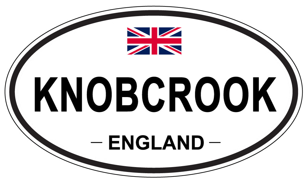 KNOBCROOK, England - Oval Magnet